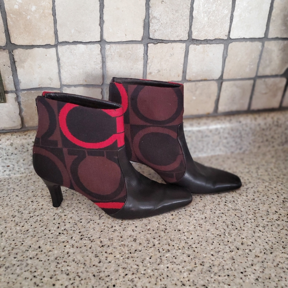 Salvatore ferragamo booties